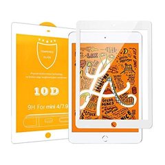 Защитное стекло с полной клеевой основой для iPad mini 4/5 White , высокое качество
