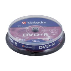 Verbatim DVD+R AZO /10 Cake 4,7 gb 120 min 16х