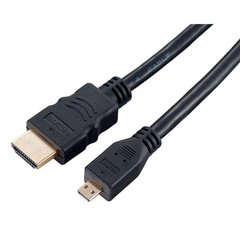 Perfeo кабель HDMI A (вилка) - micro HDMI D (вилка), ver. 1.4, 2 м