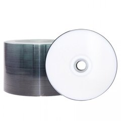 CMC Magnetics DVD+R 8,5 GB 8x Double layer Full-face inkjet printable white glossy Bulk/50.