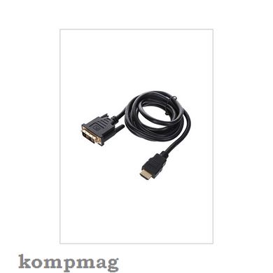 Кабель HDMI TO DVI 1.8m MINISO Япония,цвет черный,позолоченные контакты,ПРЕМИУМ КЛАСС