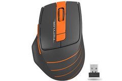 Мышь беспроводная A4tech A4Tech FG30 Fstyler, USB, 2000dpi, (Black + Orange),бесшумная