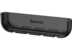 Держатель зарядного кабеля телефона или другого устройства  BASEUS Cable fixing magic tool for pad pasting For iP XR 6.1inch Black