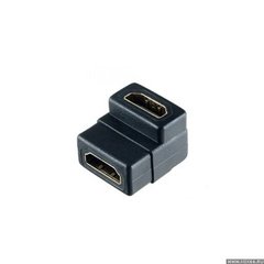 Perfeo адаптер HDMI A (розетка) - HDMI A (розетка), угловой