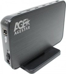 Agestar 3UB3A8-6G (Black) Внешний карман 3.5", USB3.0, черный