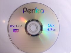 PERFEO DVD+R 4,7 GB 16x, Bulk/50/600, серебристый(CMC Magnetics)