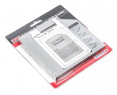 Agestar SSMR2S Адаптер HDD 2,5" для ноутбука в отсек CD-ROM 12.5мм.