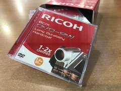 Диск для видеокамеры RICOH DVD-RW 8см 1.4gb,30мин.1-2х в индивидуальном боксе