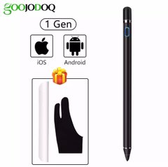 Стилус Универсальный (Apple pencil) для IOS и Android,карандаш для iPad,с защитой от ладони для профессионального рисования,цвет черный.